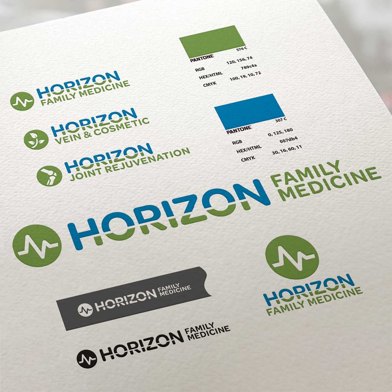 HFM-Paper-Square Horizon Family Medicine Identity Sheet