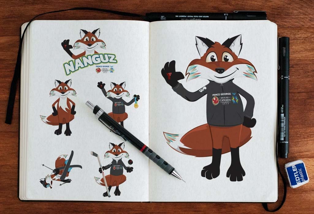2015 Canada Winter Games Mascot 2015 Canada Winter Games Mascot