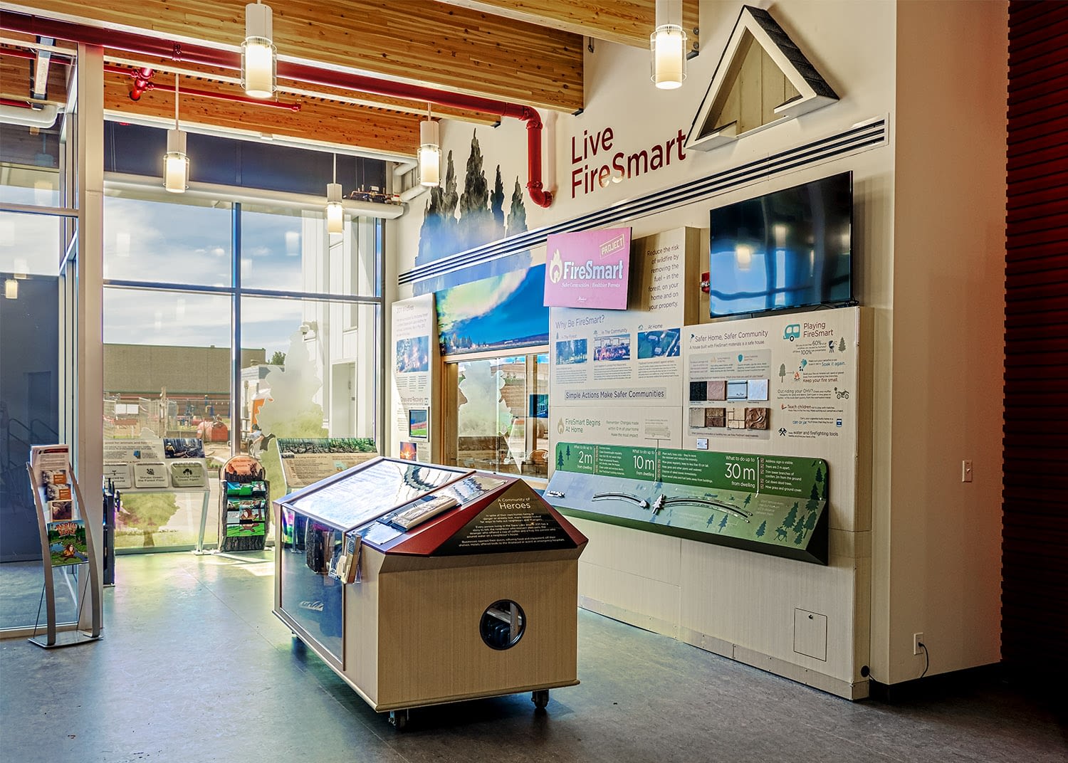 Slave Lake Legacy Centre Interactive Exhibit